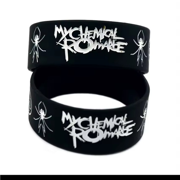 My Chemical Romance Bracelet Wristbands 1 pc - Picture 1 of 6